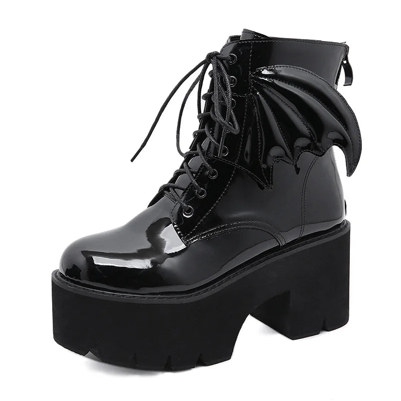 Check lace up boot best sale