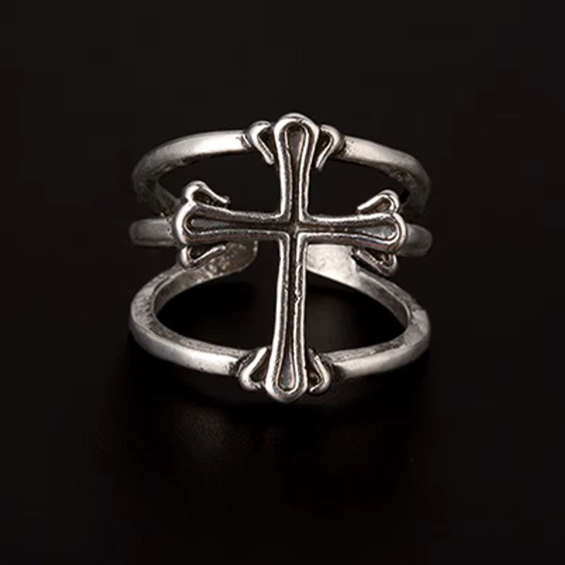 Lazarus Vintage Cross Ring