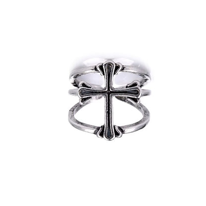 Lazarus Vintage Cross Ring